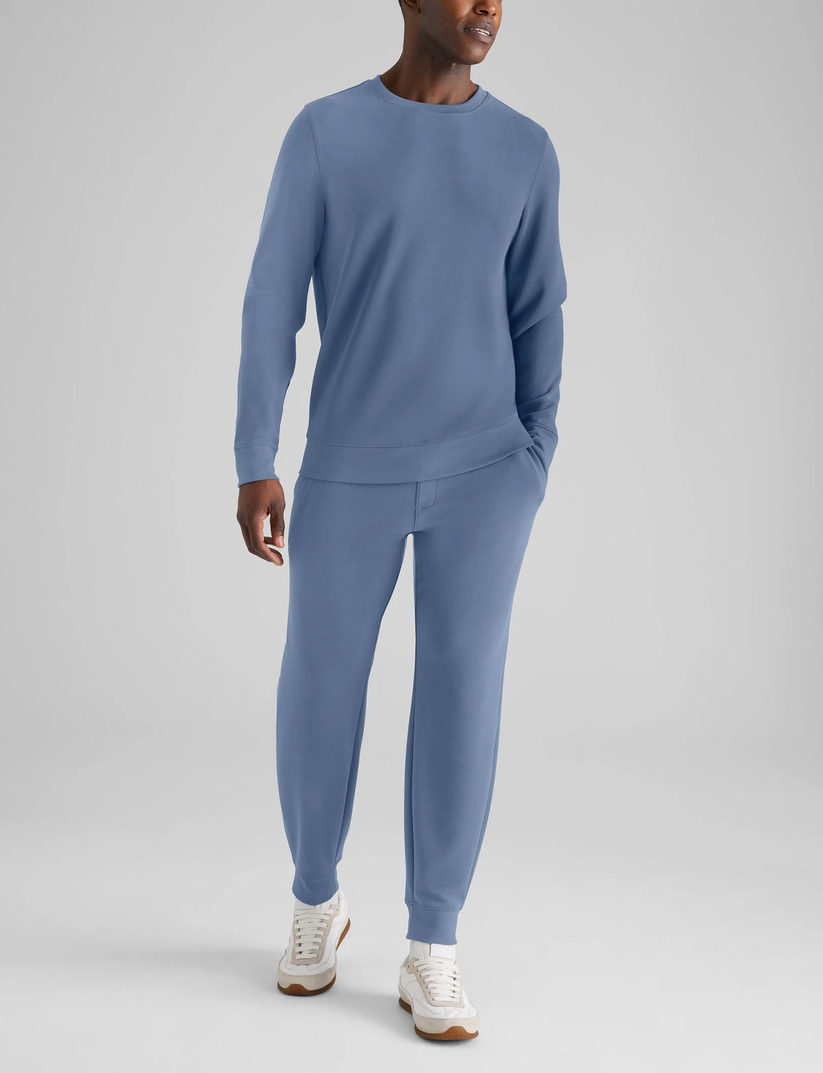Luxe Traveler Knit Long Sleeve Crew & Jogger Set