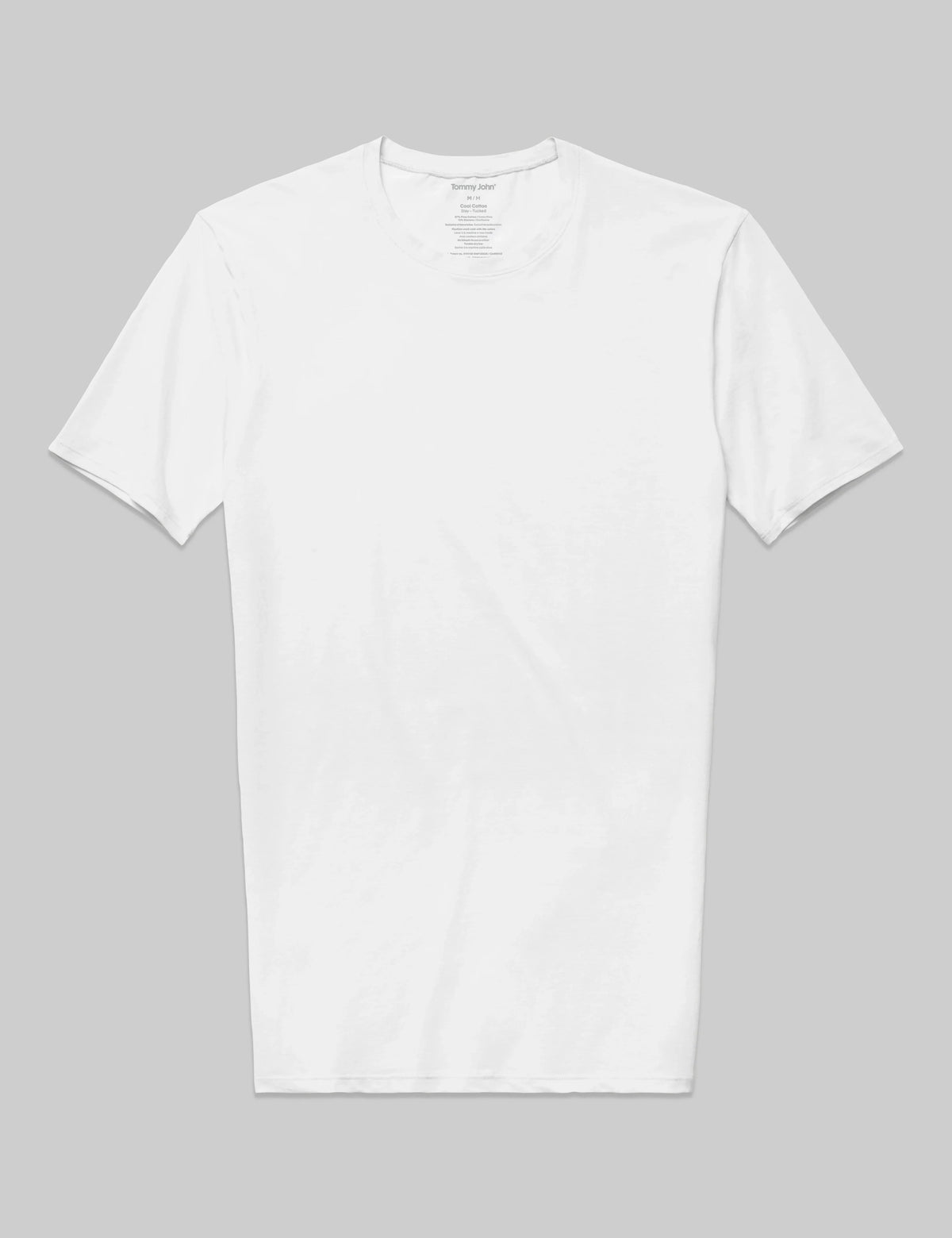 Cool Cotton Crew Neck Stay-Tucked Undershirt