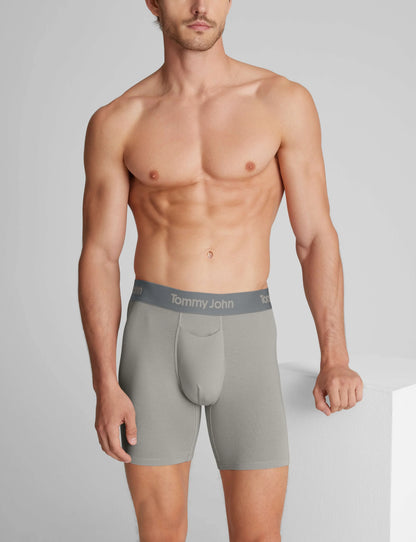 Second Skin Boxer Brief 8" (3-Pack)