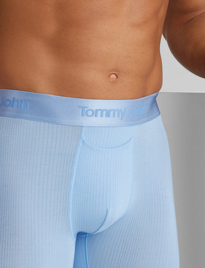Second Skin Luxe Rib Boxer Brief 8"
