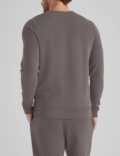 Luxe Traveler Knit Long Sleeve Crew Neck