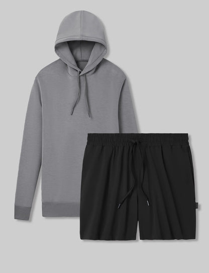Luxe Traveler Hoodie & Short Set