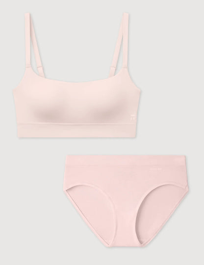 Second Skin Light Support Bra & Brief Set