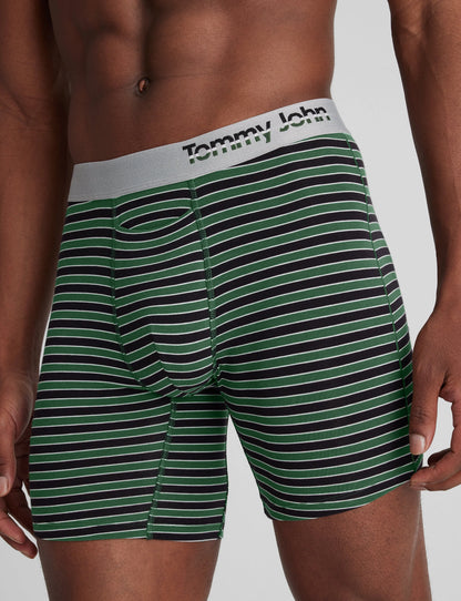 Cool Cotton Mid-Length Boxer Brief 6"