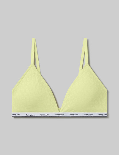 Signature Comfort Lace Triangle Bralette