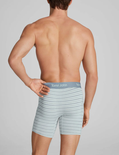 Second Skin Mid-Length Boxer Brief 6"