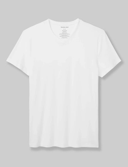 Second Skin High V-Neck Modern Fit Undershirt