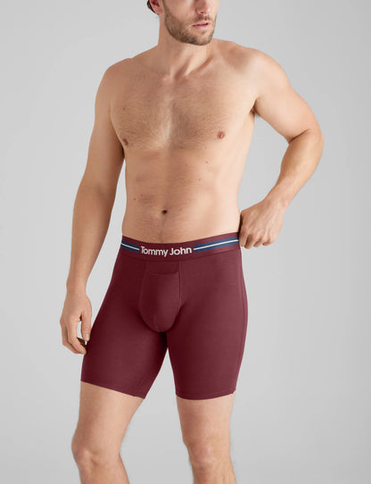 Second Skin Boxer Brief 8" (6-Pack)