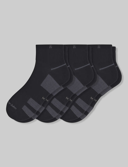 Performance Quarter Crew Sock (3-Pack)