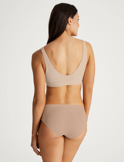 Second Skin Wireless T-Shirt Bra & Pullover V-Neck Bra (2-Pack)