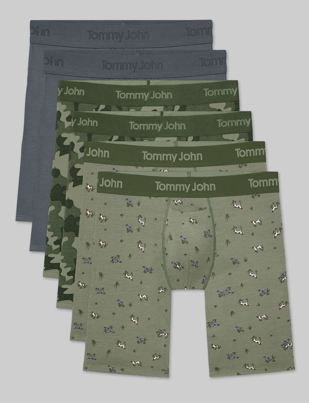 Second Skin Boxer Brief 8" (6-Pack)