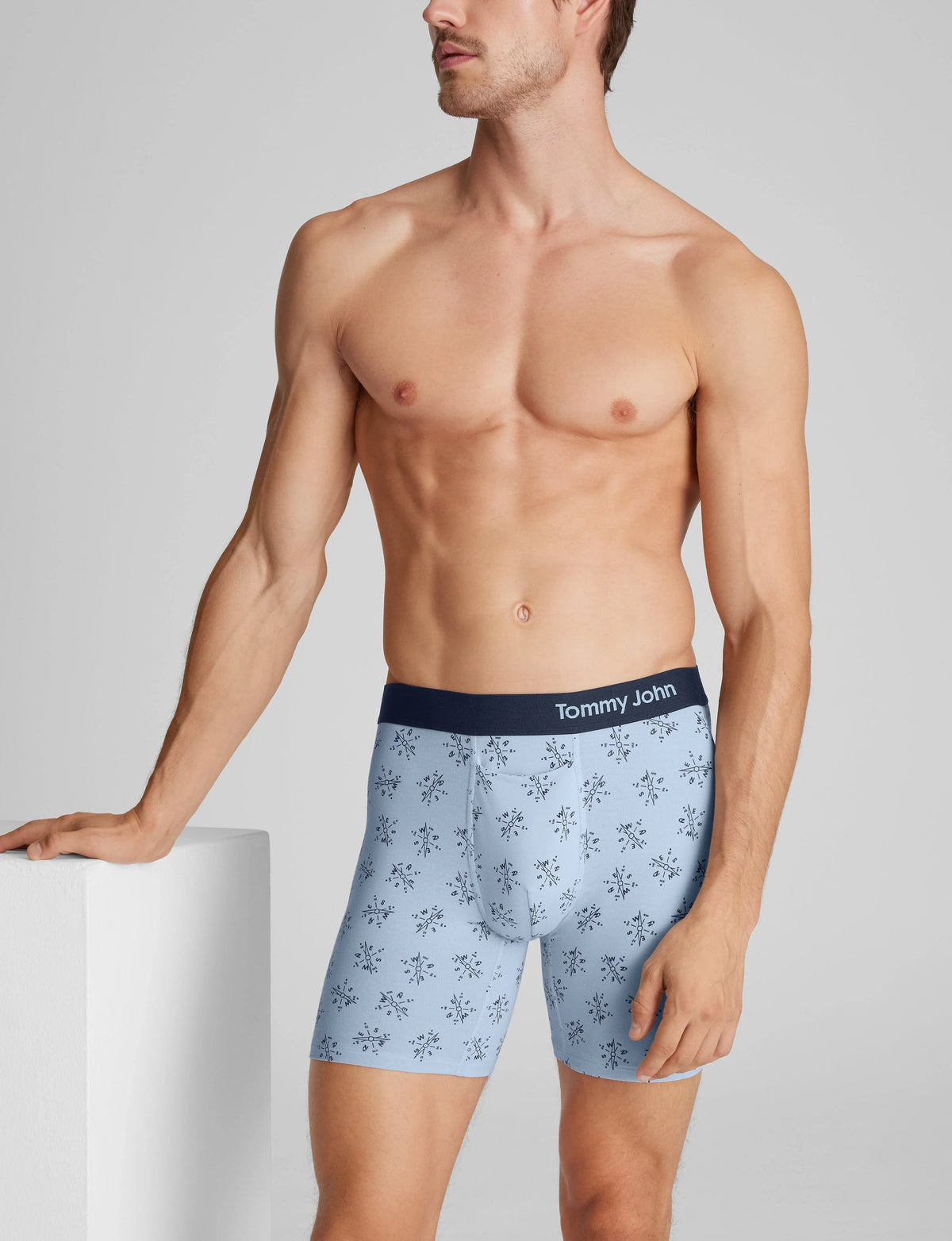 Cool Cotton Mid-Length Boxer Brief 6"