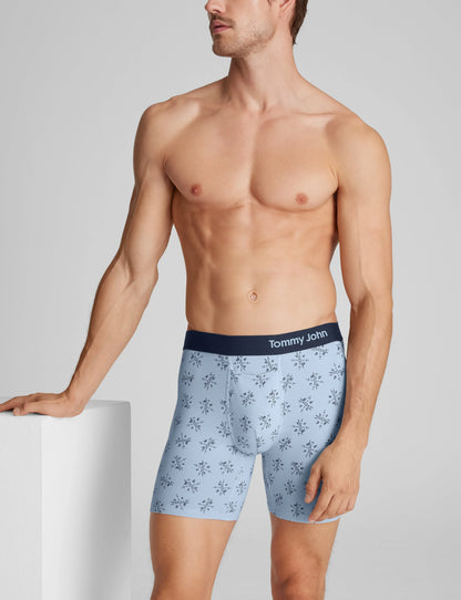 Cool Cotton Mid-Length Boxer Brief 6"