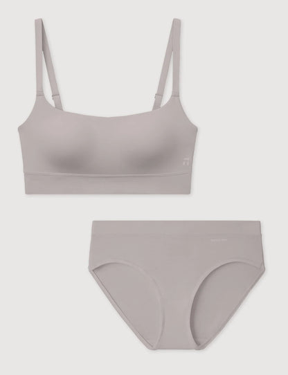 Second Skin Light Support Bra & Brief Set