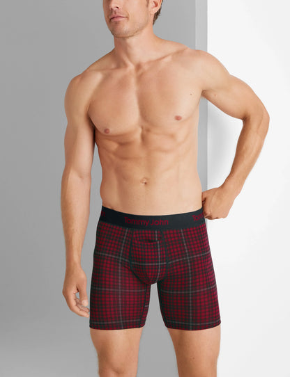 Second Skin Mid-Length Boxer Brief 6"