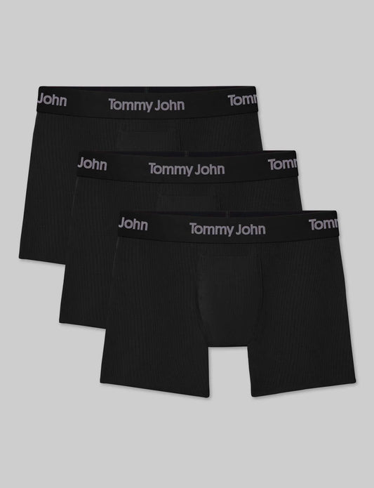 Second Skin Luxe Rib Trunk 4" (3-Pack)