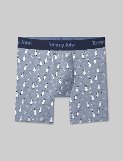 Second Skin Mid-Length Boxer Brief 6"