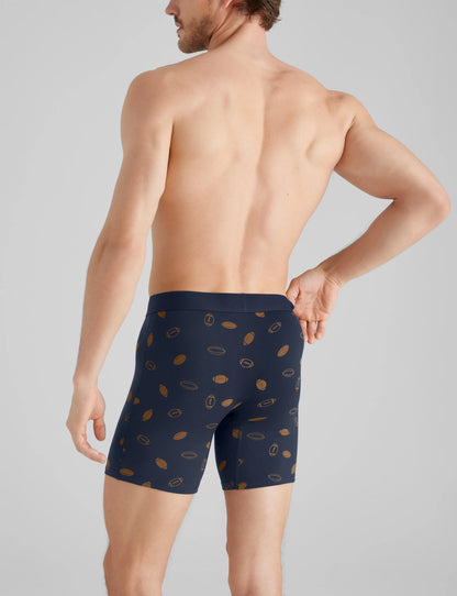 Cool Cotton Mid-Length Boxer Brief 6" (3-Pack)
