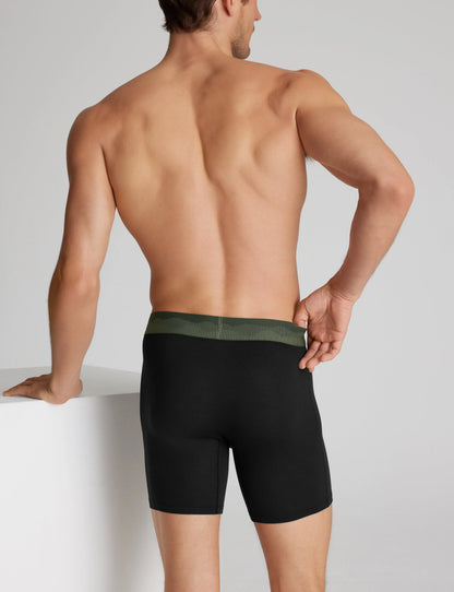 Second Skin Mid-Length Boxer Brief 6"