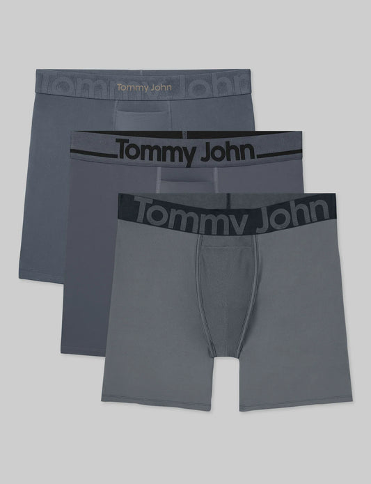 Active Combo Mid-Length Boxer Brief 6" (3-Pack)