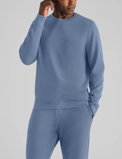 Luxe Traveler Knit Long Sleeve Crew Neck