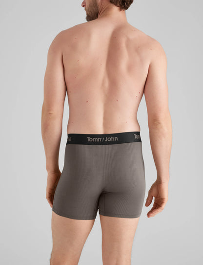 Second Skin Luxe Rib Trunk 4" (6-Pack)