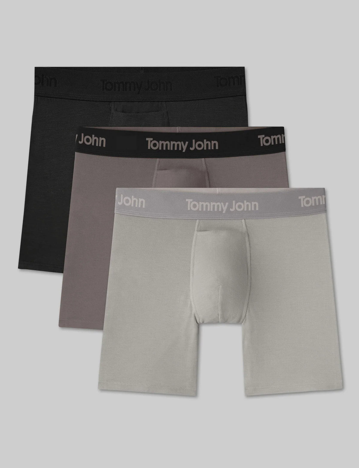 Second Skin Mid-Length Boxer Brief 6" (3-Pack)