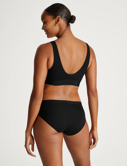 Second Skin Pullover V-Neck Bra