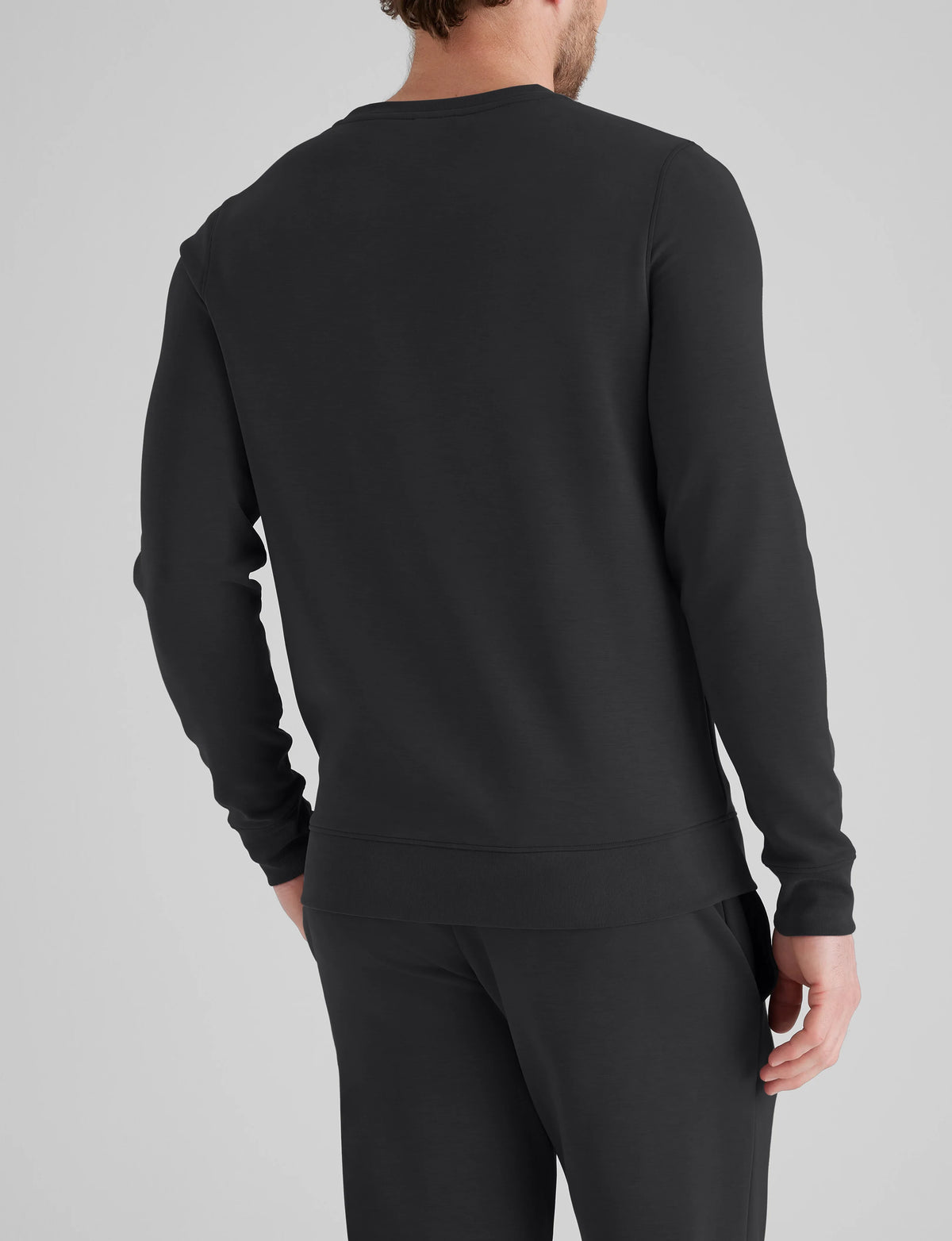 Luxe Traveler Knit Long Sleeve Crew Neck