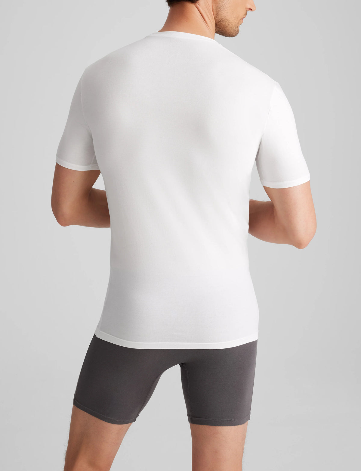 Cool Cotton Crew Neck Stay-Tucked Undershirt