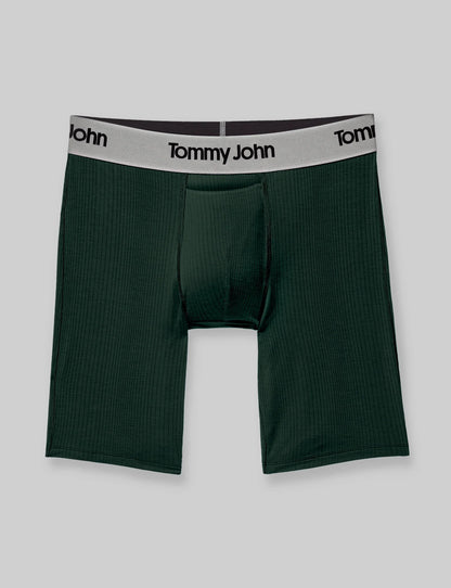Second Skin Luxe Rib Boxer Brief 8"