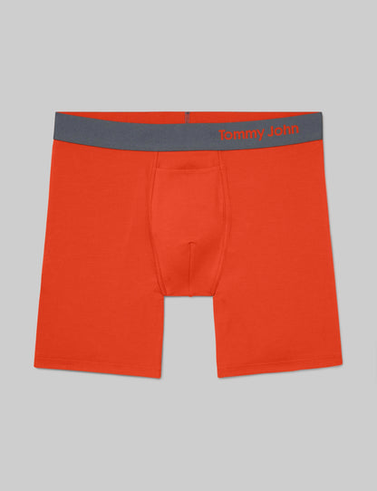Cool Cotton Mid-Length Boxer Brief 6"