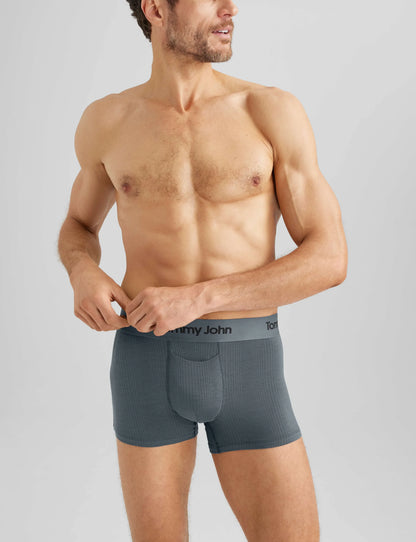 Second Skin Luxe Rib Square Cut 2"