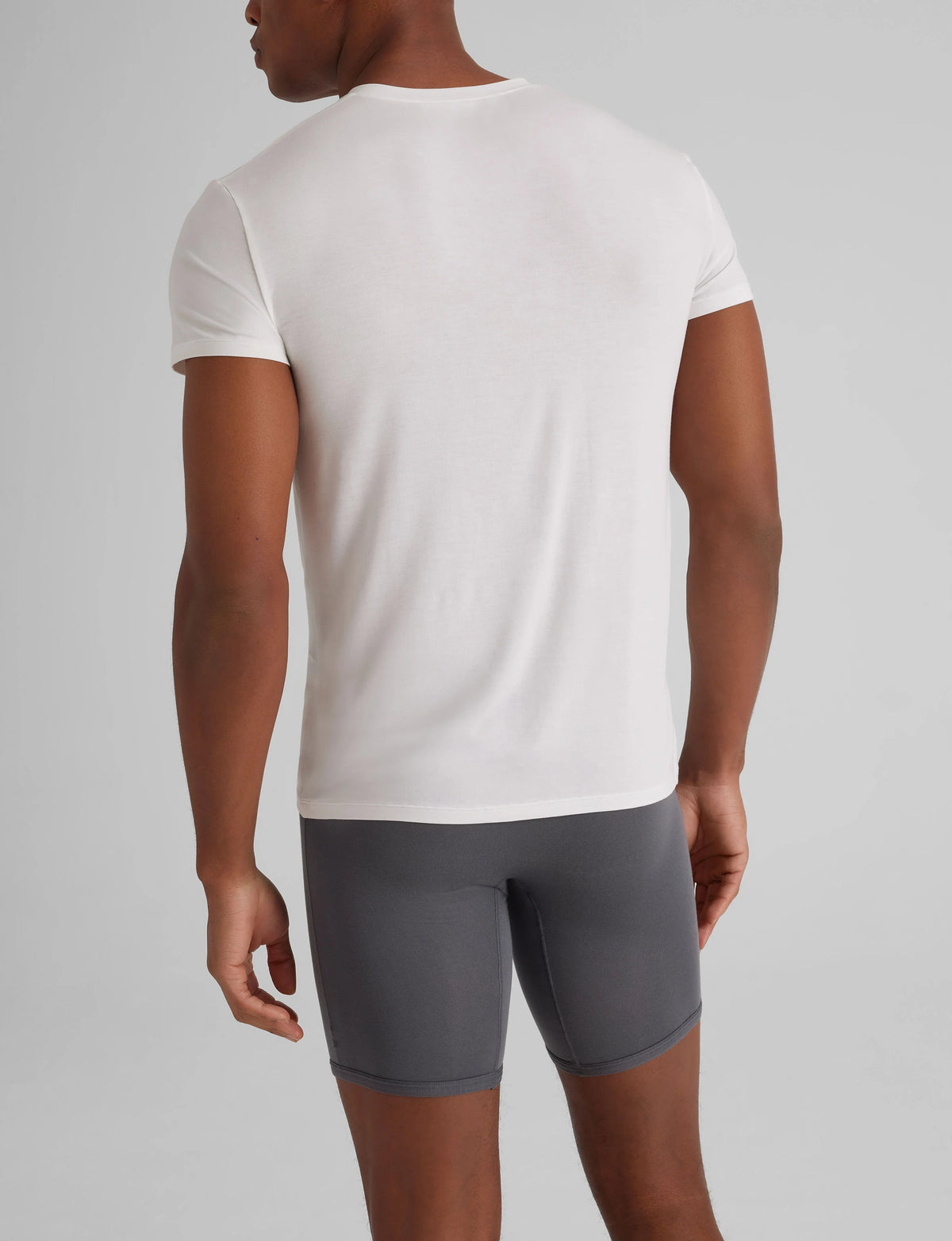 Second Skin High V-Neck Modern Fit Undershirt (3-Pack)