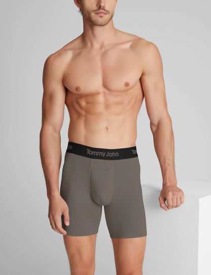 Second Skin Boxer Brief 8" (6-Pack)
